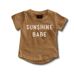 Load image into Gallery viewer, Bamboo Sunshine Tee- Almond
