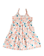 Load image into Gallery viewer, JESSICA LAYERED SUN DRESS - PEACHY KEEN PANSIES
