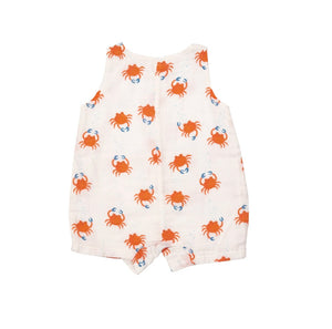 SHORTIE ROMPER - CRABBY CUTIES