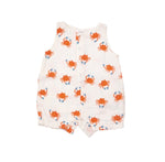 Load image into Gallery viewer, SHORTIE ROMPER - CRABBY CUTIES
