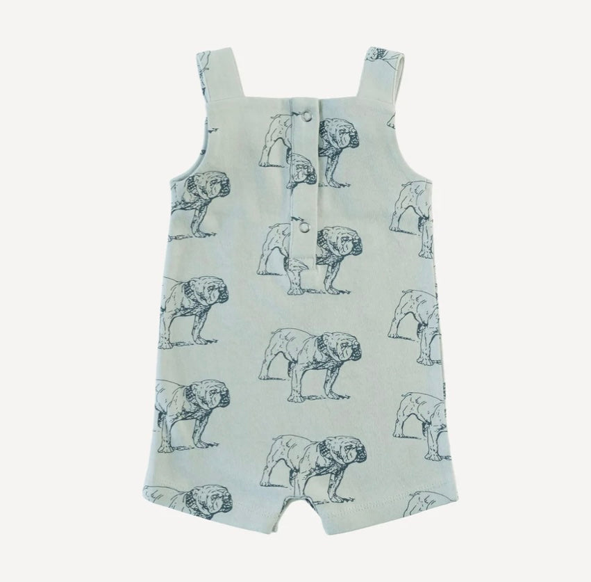 Tie Pocket Overalls - Bulldog