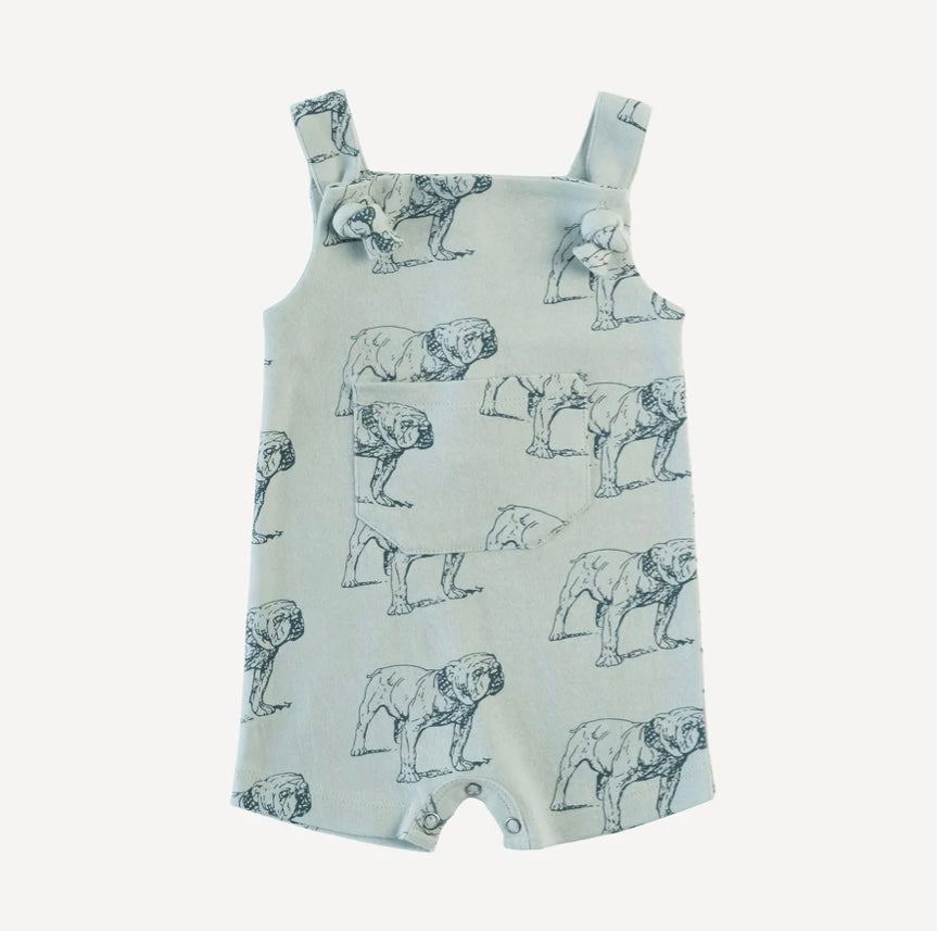 Tie Pocket Overalls - Bulldog