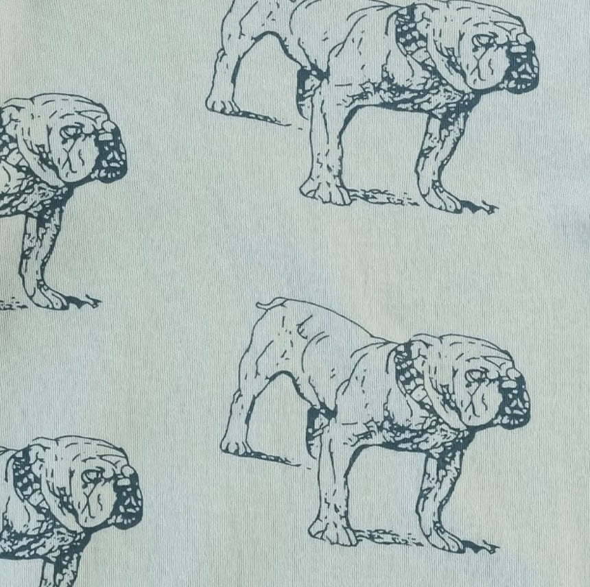 Tie Pocket Overalls - Bulldog
